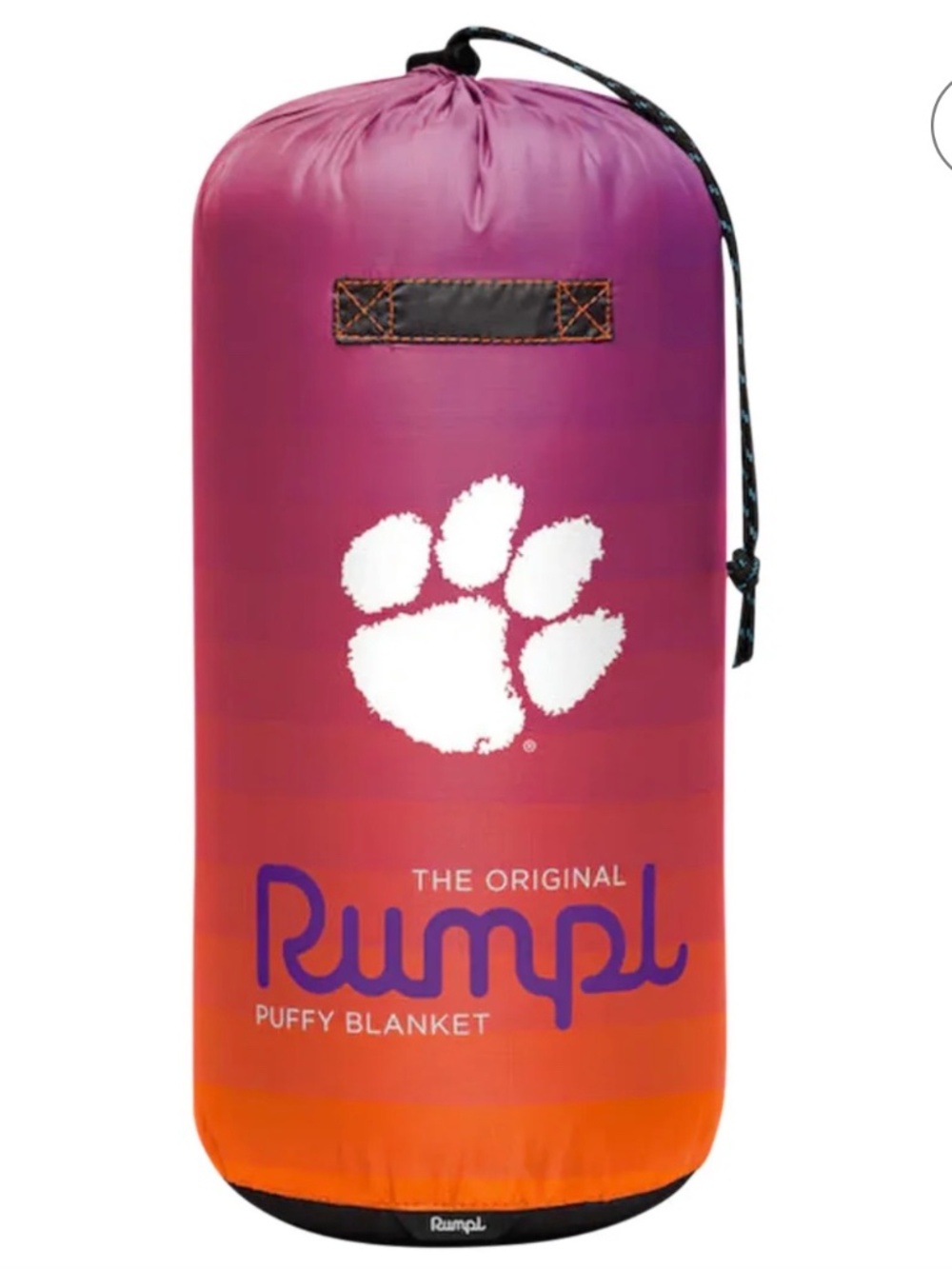 Rumpl Puffy Blanket 75 X 52 Clemson Tigers NEW